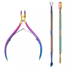 4 pçs/set profissional de aço inoxidável cortador de unhas tesoura pinças mu na internet