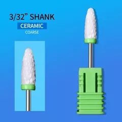 Imagem do Conjunto de brocas para unhas, fresas de cerâmica, lixadeira de manicure, ponta