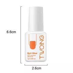 Cola super forte para unhas, 7g, para pontas de unhas falsas, unhas acrílicas,