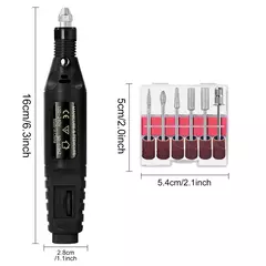 Forte lixadeira elétrica do prego máquina de broca do prego equipamento moagem na internet