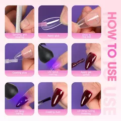 Secador de unhas luz uv lâmpada do prego 395nm comprimento de onda clip-on mesa na internet