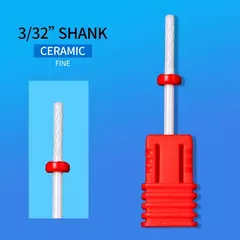 Conjunto de brocas para unhas, fresas de cerâmica, lixadeira de manicure, ponta