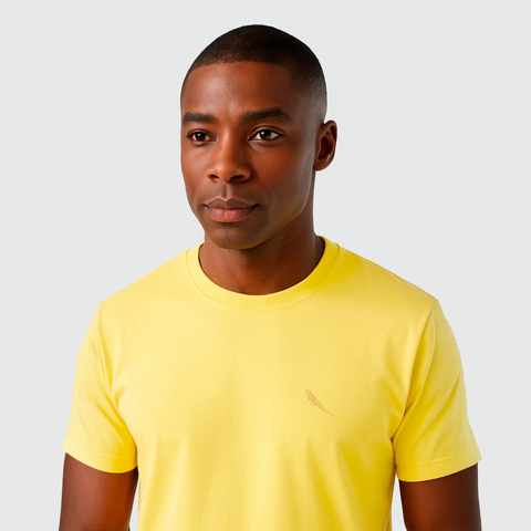 CAMISETA BÁSICA FAVORITÉ AMARELO