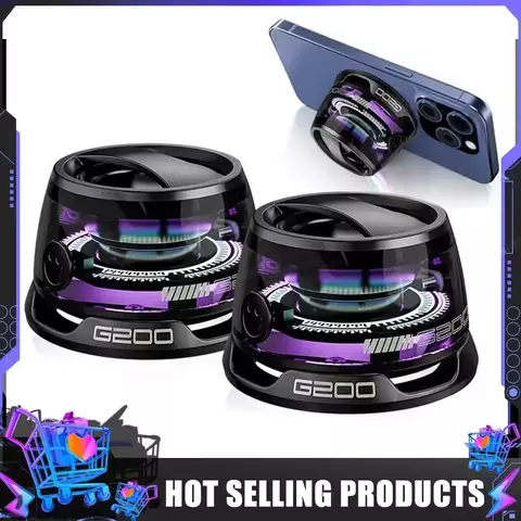 Vikefon portátil bluetooth alto-falante g200 rgb iluminação alto-falante magnéti