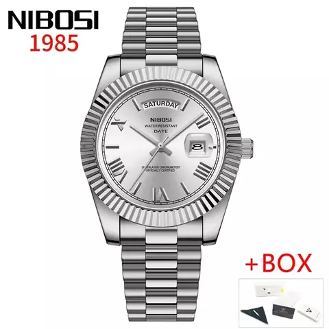 Relógio de marca Nibosi - Veja as horas com estilo