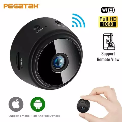 Mini camera inteligente CameraMini - Perfeito para ficar bem escondido