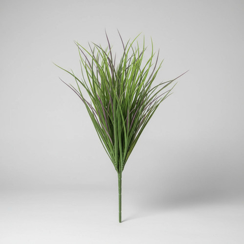 Buquê de Capim Artificial Vanilla 55cm – Folhagem Volumosa