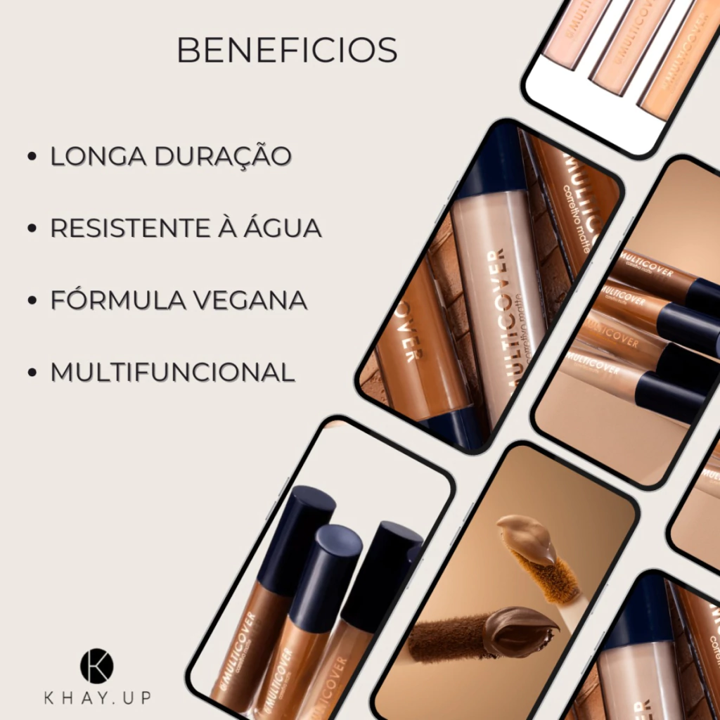 Bruna Tavares - Corretivo Bt Multicover Líquido Matte