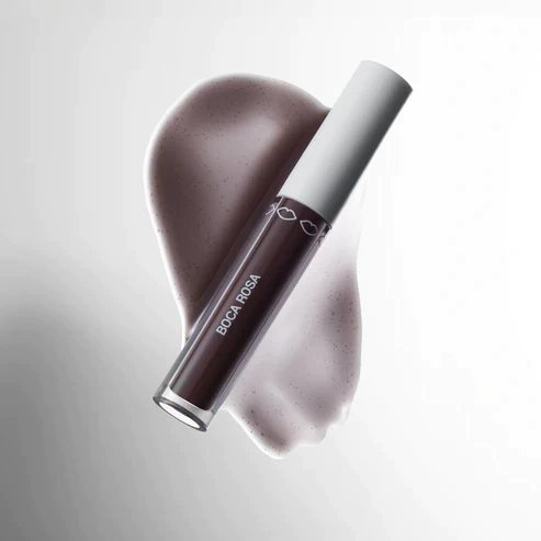 Boca Rosa Hidra Lábios Marrom Translúcido