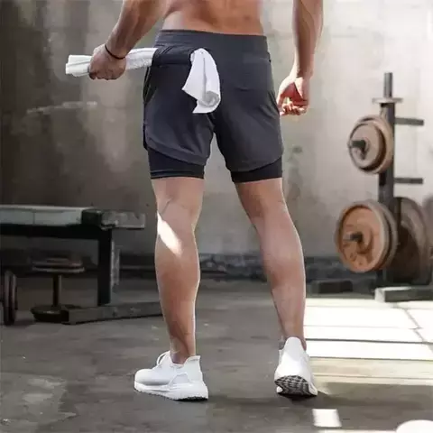 Shorts Para Treino 2 em 1 Esporte Air Effect - Aptus Shop