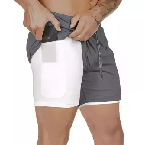 Shorts Para Treino 2 em 1 Esporte Air Effect - comprar online