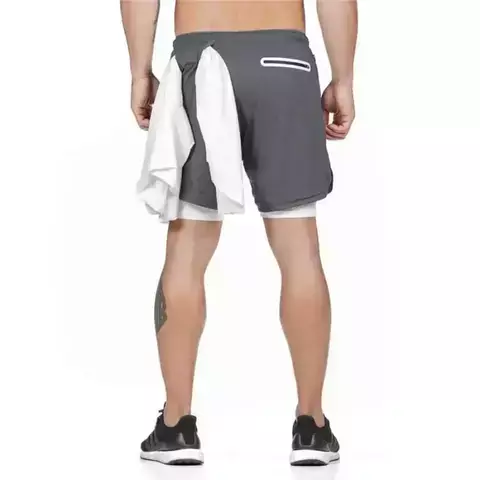 Shorts Para Treino 2 em 1 Esporte Air Effect - loja online