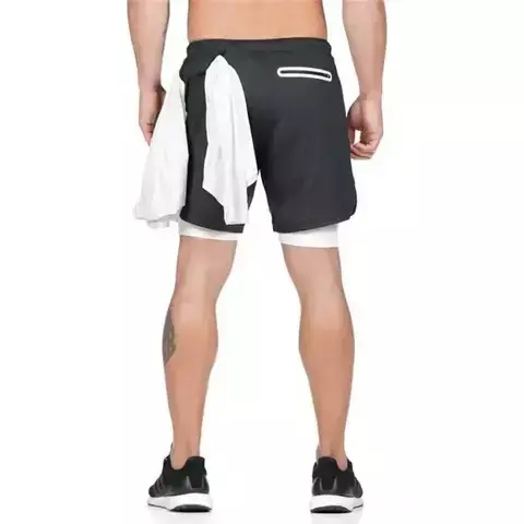 Imagem do Shorts Para Treino 2 em 1 Esporte Air Effect