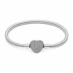 Pulseira life PRATA925 - Love Cravejado - Importada
