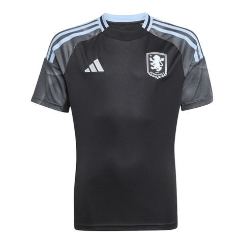 Camisa Aston Villa II 25/26 - Torcedor Adidas Masculina - Preta e cinza