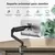 Suporte Articulado de Mesa para Monitor e TV – Full Motion, Ajustável, Estável e Versátil - comprar online