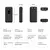 Power Bank COIBEU 20000mAh – Energia Portátil com LED e Cabos Embutidos! - Viora Tech Brasil - Tecnologia, Eletrônicos e Gadgets Inteligentes