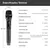 Imagem do Microfone Sem Fio Profissional Bluetooth com Receptor USB – Ideal para Karaokê, Gravações e Apresentações