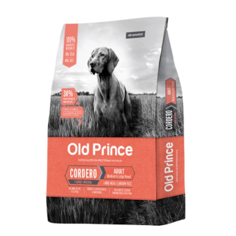 OLD PRINCE PERRO PROTEÍNAS NOVELES CORDERO