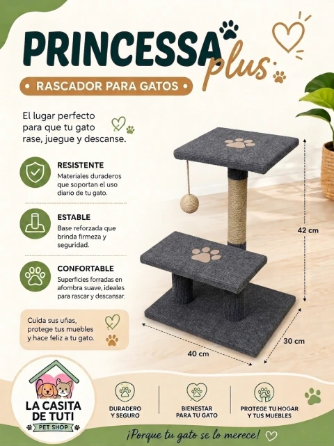 RASCADOR MODELO PRINCESSA- PRODUCTO POR ENCARGO-