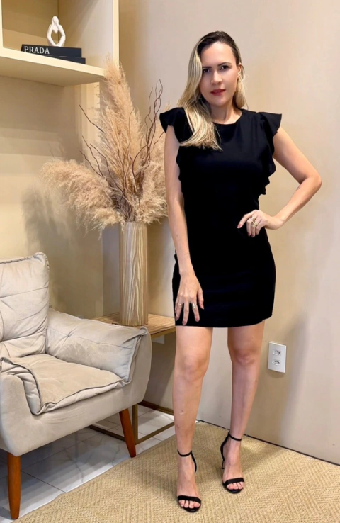 Vestido Margo - Preto