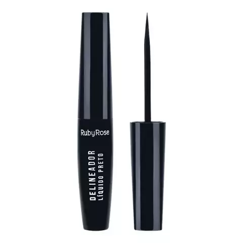 Delineador Líquido Preto Ruby Rose HB8406 - comprar online