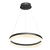 Pendente Lustre Jupiter Led Diâmetro 80cm 50w Preto