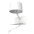 Arandela Tuti ML011W Metal e Tecido Branco Bella Iluminação