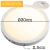 Plafon Painel Luminária Sobrepor Redondo Led 25w - comprar online