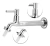 Torneira Parede Lavanderia Tanque Longa 19cm 1/4 ABS - comprar online