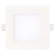 Plafon Painel Luminária Embutir Quadrado Led 6w - comprar online