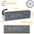Fonte Embralumi 12V Blindada IP67 60W 5A Garantia 2 Anos - BRDROP