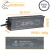 Fonte Embralumi 12V Blindada IP67 150W 12A Garantia 2 Anos - BRDROP