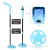 Detector Metais Infantil Criança Portátil Ouro 85cm MD-1016X - loja online