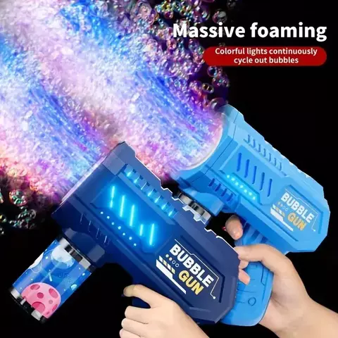 Pistola de bolhas totalmente automática