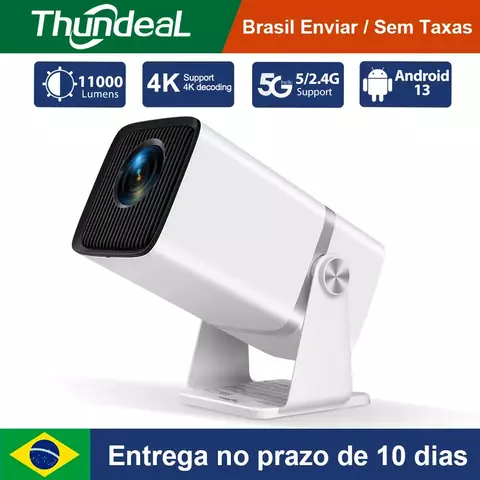 ThundeaL HD Mini Projetor TD90 PK TD80W 1080P WiFi Android TD80 Projetor Home Th