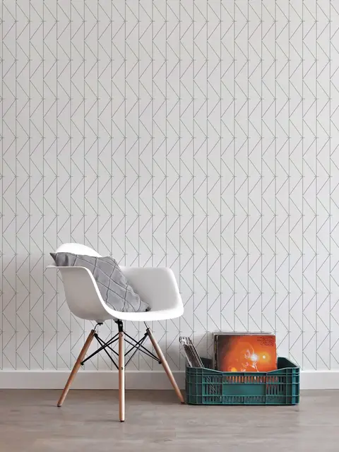 Papel de Parede Adesivo Setismo Mint