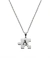 Colar com medalha personalizada quebra-cabeça 1,5x1,5cm - Inox