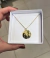 Colar com medalha personalizada redonda 2,5cm - Safine Semijoias