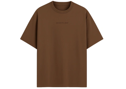 Camiseta Básica Bordada Logo Hustler