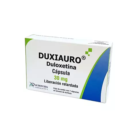 DUXIAURO ® Duloxetina 30mg C/7 Cap - buy online
