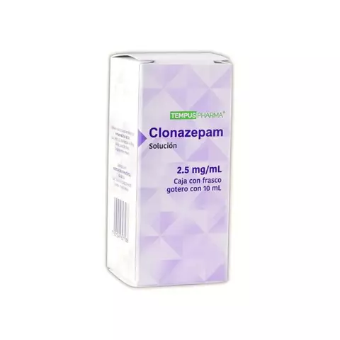 CLONAZEPAM 2.5mg (solución) - buy online