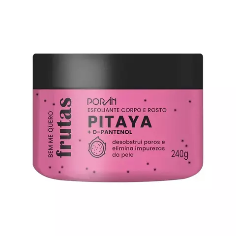 Esfoliante Pitaya Corpo e Rosto Rica em Antioxidantes 240g Poran - comprar online