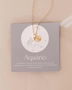 COLAR AQUÁRIO — CRISTAL