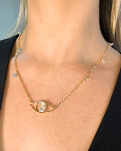 CHOKER OLHO GREGO ASTRAL