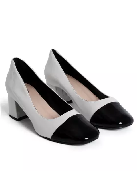 Scarpin Bicolor