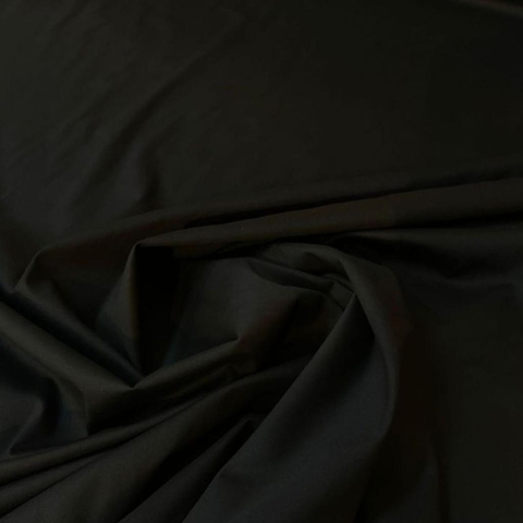 TRICOLINE LISO - PRETO - 1,50 DE LARGURA