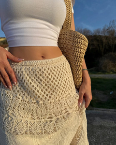 Falda Lauren Beige - Nina Gusić