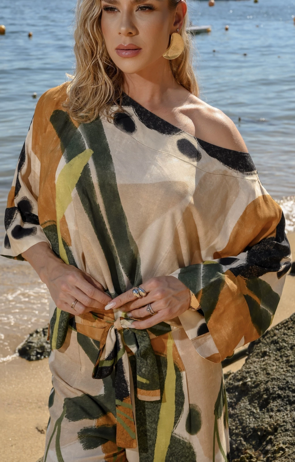 Conjunto pantalona com blusa ampla - REF 10905