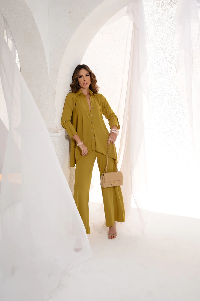 Conjunto Pantalona em Viscolycra Premium - REF 11155